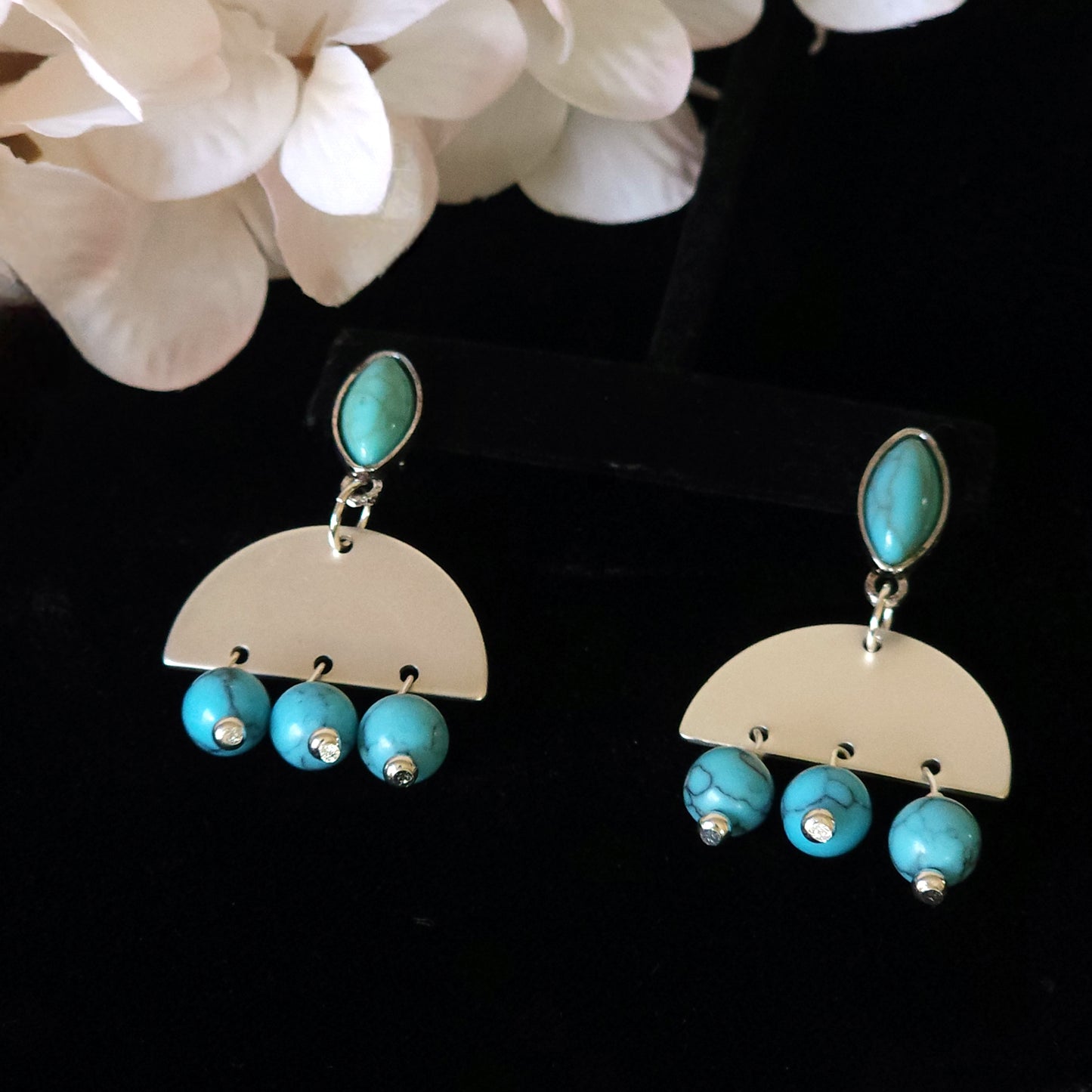 Turquoise Horizon Drops