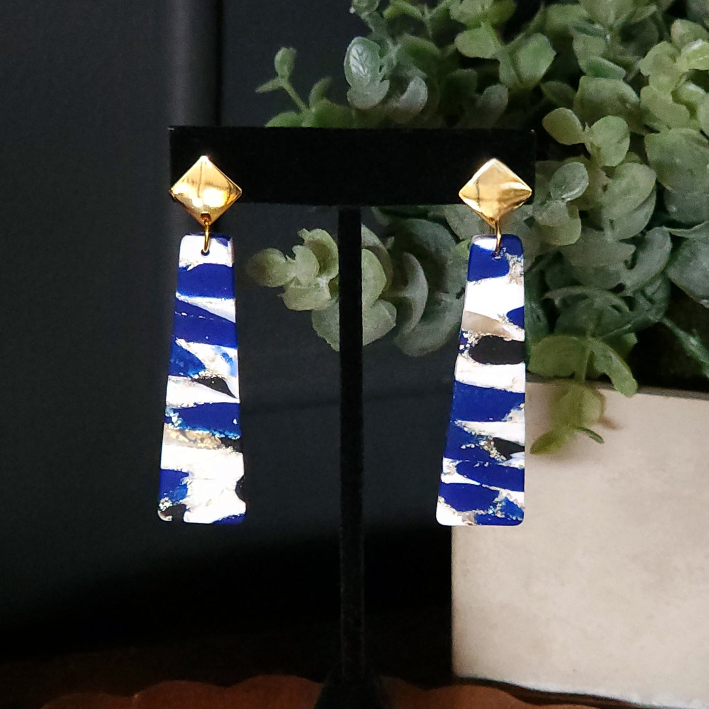 Midnight Waves Earrings